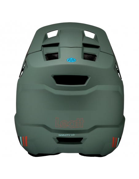 Kask rowerowy full face LEATT MTB Gravity 1.0 Teal Green