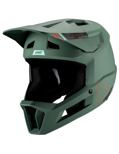 Kask rowerowy full face LEATT MTB Gravity 1.0 Teal Green