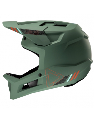 Kask rowerowy full face LEATT MTB Gravity 1.0 Teal Green