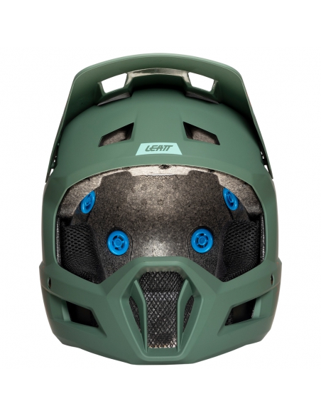 Kask rowerowy full face LEATT MTB Gravity 1.0 Teal Green