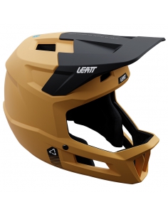 Kask rowerowy full face LEATT MTB Gravity 1.0 Junior Lager Yellow