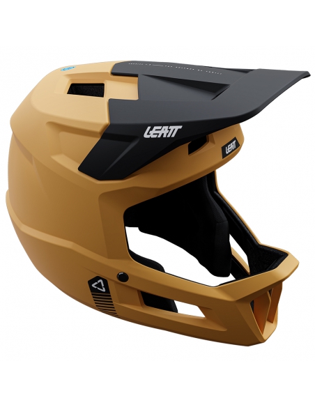 Kask rowerowy full face LEATT MTB Gravity 1.0 Junior Lager Yellow