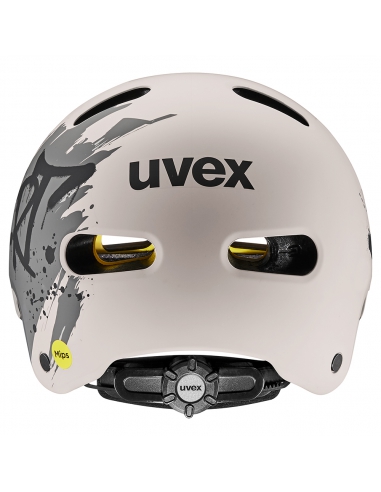 Kask Uvex Kid 4 Style MIPS Dirt Warm Grey Mat