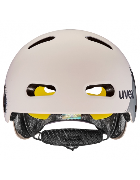 Kask Uvex Kid 4 Style MIPS Dirt Warm Grey Mat