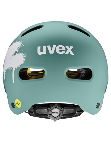 Kask Uvex Kid 4 Style MIPS Spray Sage Green Mat