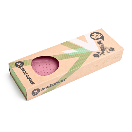 Nakładka na siodełko Wishbone różowa