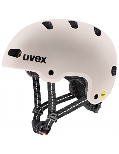 Kask Uvex Kid 4 Style MIPS Warm Grey Mat