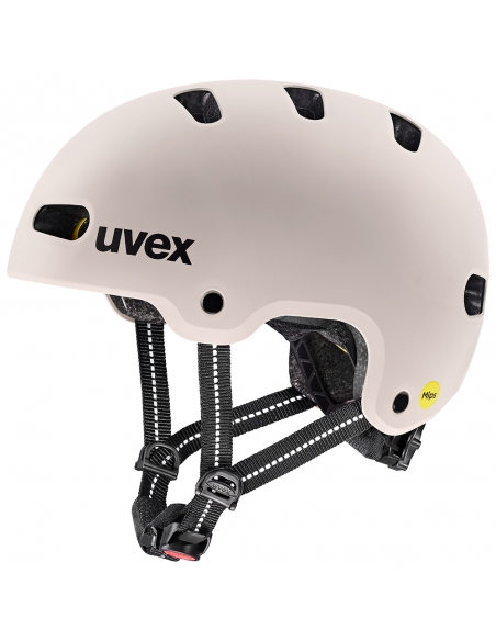Kask Uvex Kid 4 Style MIPS Warm Grey Mat