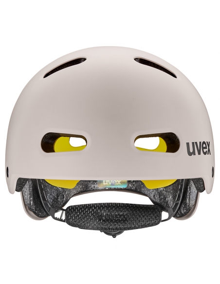 Kask Uvex Kid 4 Style MIPS Warm Grey Mat