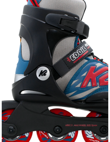 Rolki dziecięce K2 Eddie Pro Blue/Red