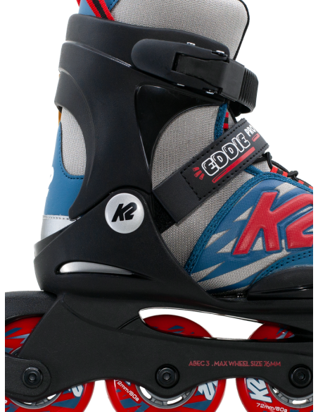 Rolki dziecięce K2 Eddie Pro Blue/Red
