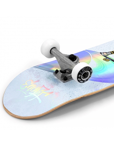 Deskorolka Enuff Skully Hologram Mini 7,25" White