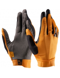 Rękawiczki rowerowe Leatt MTB 1.0 Junior Glove GripR Lager Yellow