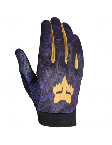 Rękawiczki rowerowe FOX Junior Ranger Gloves Image Print Plum Purple