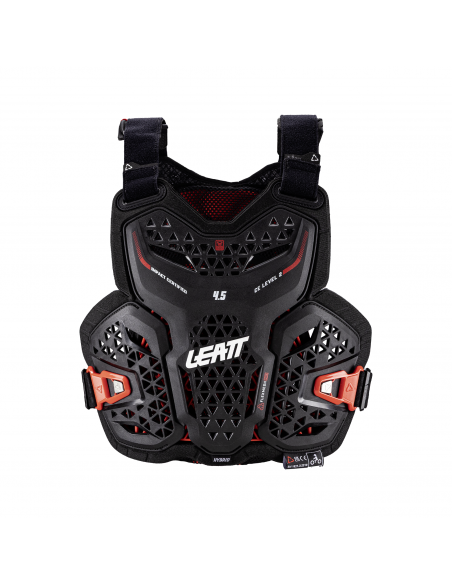 Buzer juniorski LEATT Chest Protector 4.5 HYBRID JUNIOR Black
