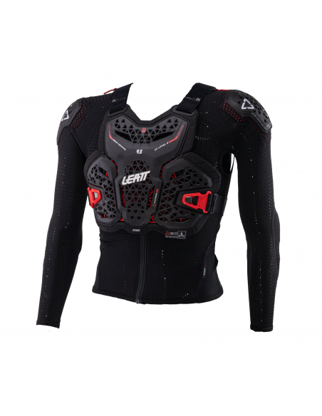 Ochraniacz ciała zbroja LEATT Body Protector 4.5 HYBRID JUNIOR Black