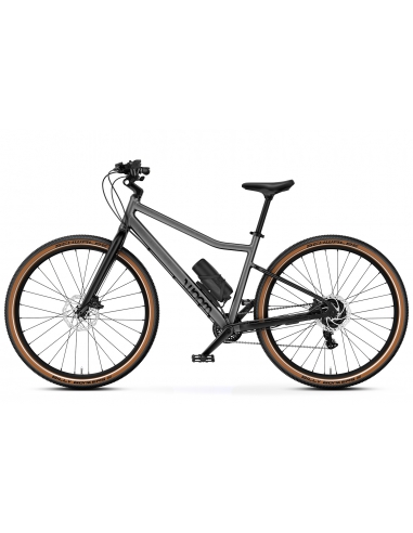 Rower elektryczny woom 6 EXPLORE e Graphite Grey (26") grafitowy