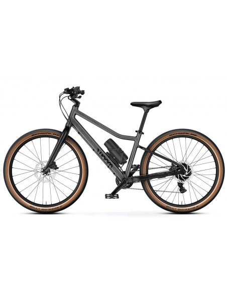 Rower elektryczny woom 5 EXPLORE e Graphite Grey (24") grafitowy