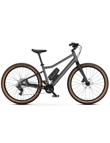 Rower elektryczny woom 5 EXPLORE e Graphite Grey (24") grafitowy