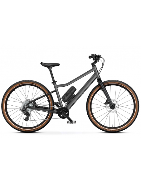 Rower elektryczny woom 5 EXPLORE e Graphite Grey (24") grafitowy