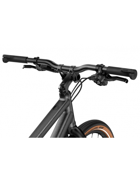 Rower elektryczny woom 5 EXPLORE e Graphite Grey (24") grafitowy
