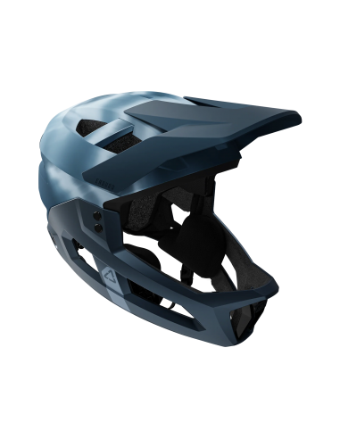 Kask rowerowy full face LEATT MTB Enduro 2.0 Galaxy Blue (odpinana garda)