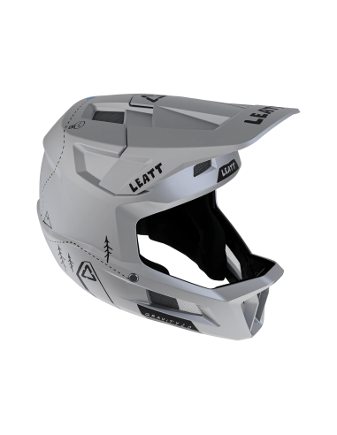Kask rowerowy full face LEATT MTB Gravity 2.0 Grey