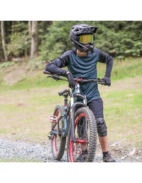 Ochraniacze na kolana iXS Carve 2.0 Knee Guards (X Cross Graphic)