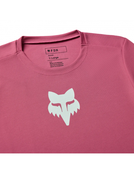 Koszulka rowerowa Junior Ranger Fox Head Berry