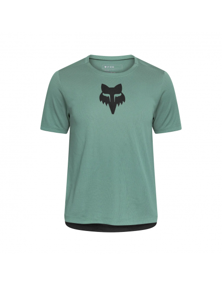 Koszulka rowerowa Junior Ranger Fox Head Pine Green