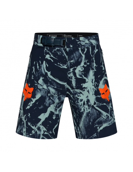 Spodenki rowerowe FOX Junior Ranger Image Print Arctic Blue