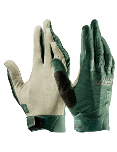 Rękawiczki rowerowe Leatt MTB 2.0 X-Flow Spruce Green