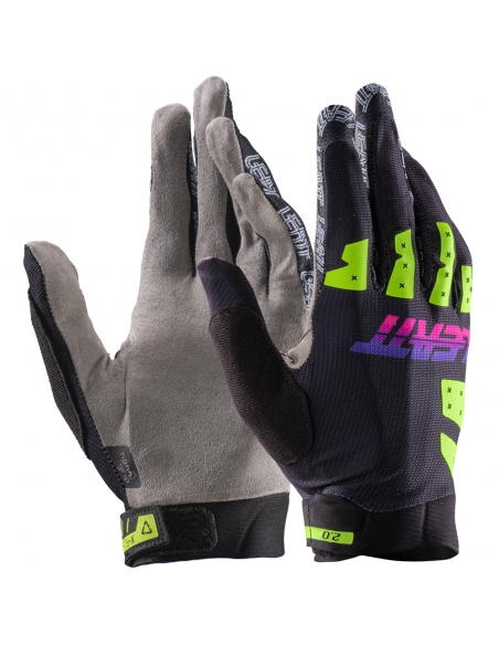 Rękawiczki rowerowe Leatt MTB 2.0 X-Flow Neon Black