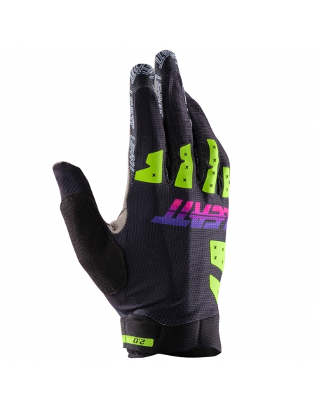 Rękawiczki rowerowe Leatt MTB 2.0 X-Flow Neon Black
