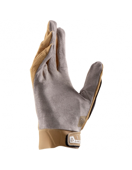Rękawiczki rowerowe Leatt MTB 2.0 X-Flow Brass Brown