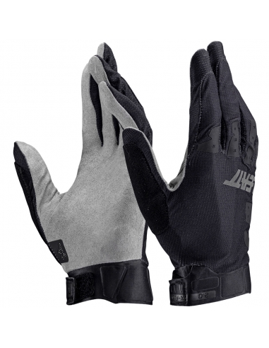 Rękawiczki rowerowe Leatt MTB 2.0 X-Flow Stealth Black/Grey