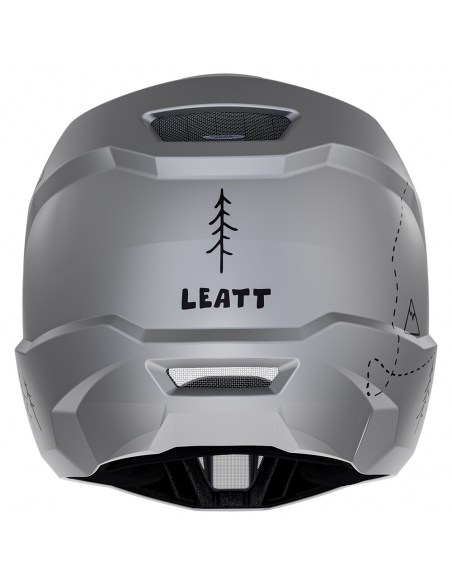 Kask rowerowy full face LEATT MTB Gravity 2.0 Grey