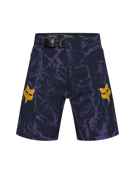 Spodenki rowerowe FOX Junior Ranger Image Print Plum Purple