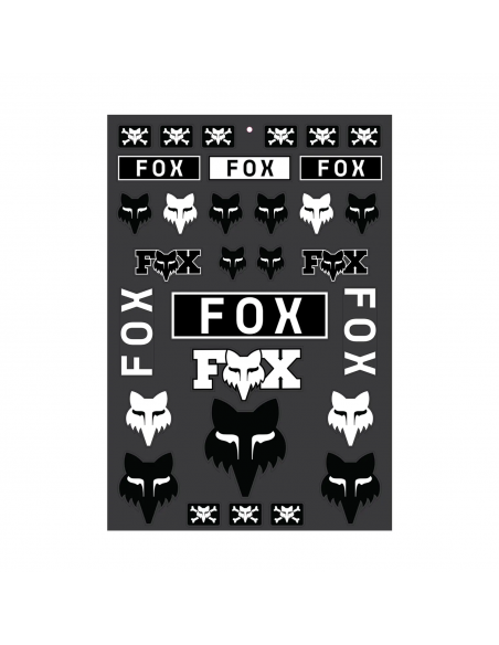 Naklejki FOX Legacy Track Sticker Pack