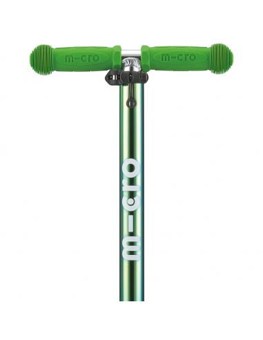 Hulajnoga Maxi Micro Deluxe Foldable LED Neochrome Green (składana, świecące koła)
