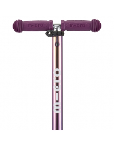Hulajnoga Maxi Micro Deluxe Foldable LED Neochrome Purple (składana, świecące koła)