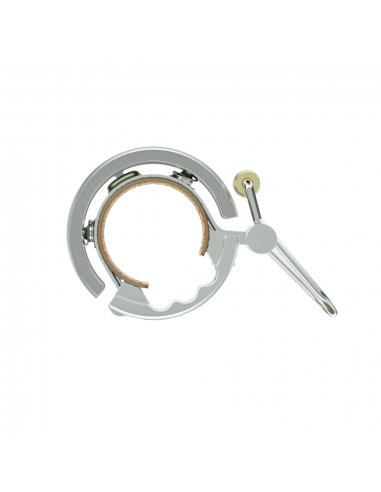 Dzwonek KNOG Oi Luxe Bike Bell Small Silver (Ø 22,2 mm)