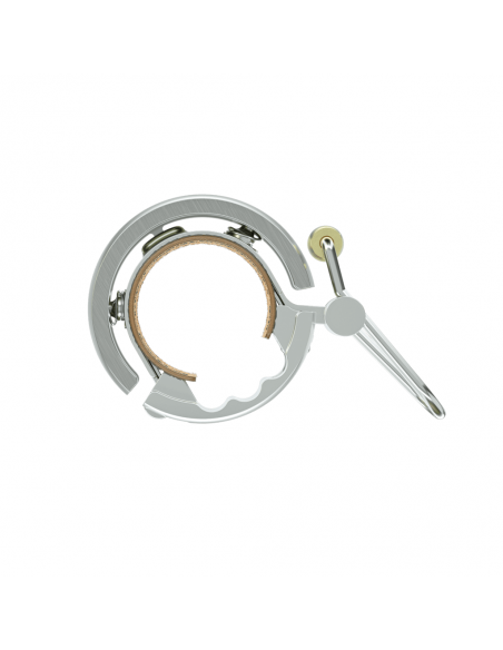 Dzwonek KNOG Oi Luxe Bike Bell Small Silver (Ø 22,2 mm)