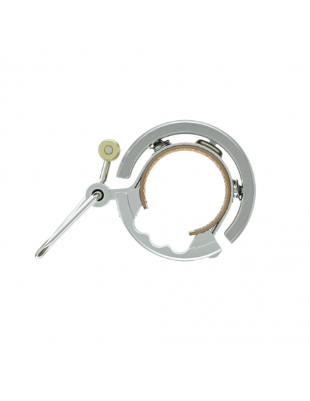 Dzwonek KNOG Oi Luxe Bike Bell Small Silver (Ø 22,2 mm)