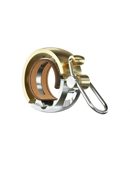 Dzwonek KNOG Oi Luxe Bike Bell Small Brass (Ø 22,2 mm)