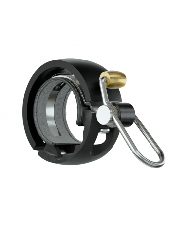 Dzwonek KNOG Oi Luxe Bike Bell Small Black (Ø 22,2 mm)