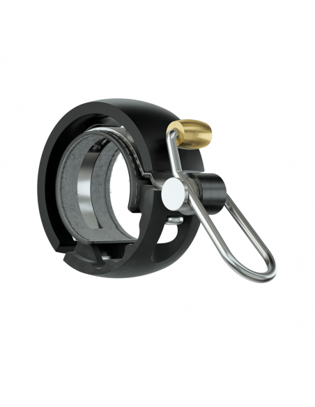 Dzwonek KNOG Oi Luxe Bike Bell Small Black (Ø 22,2 mm)