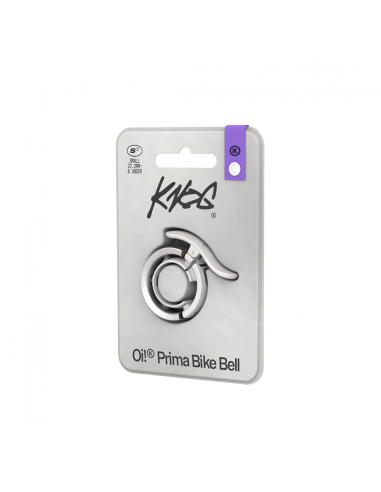Dzwonek KNOG Oi Prima Bike Bell Small Primer Grey (Ø 22,2 mm)