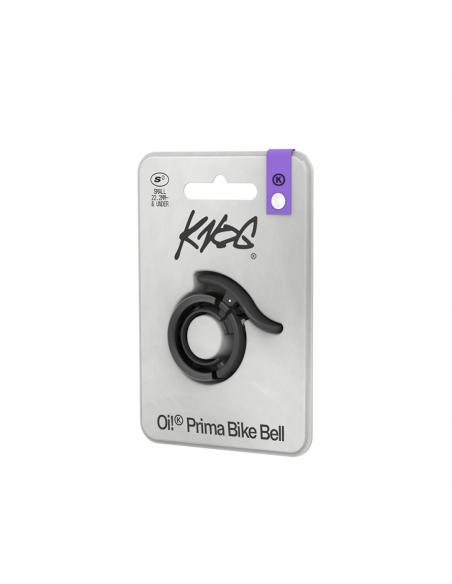 Dzwonek rowerowy KNOG Oi Prima Bike Bell Small Anthracite (Ø 22,2 mm)