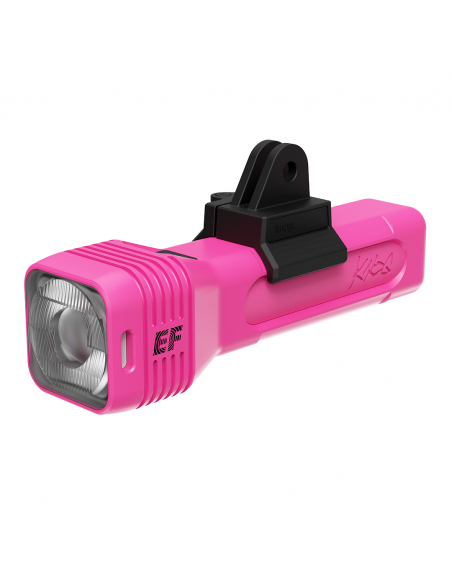 Lampka przednia KNOG x EF Blinder 120 StVZO Limited Pink